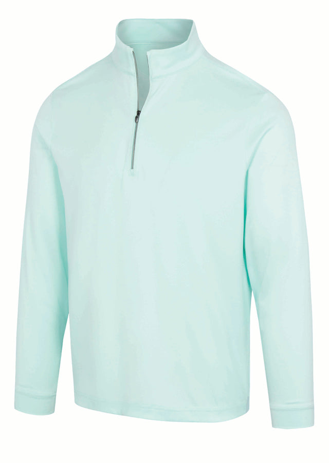 Men's 065 Ocean Heather 1/4 Zip Golf Jacket