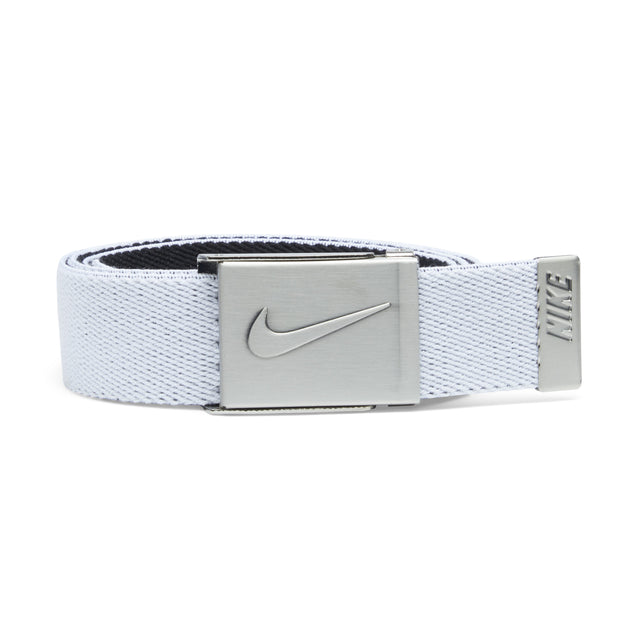 Nike Men's Reversible Stretch Web Belt - WHT/BLK