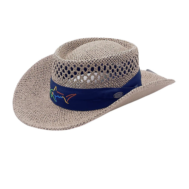 Signature Straw Hat – Breathable, Sun-Protective Golf Style