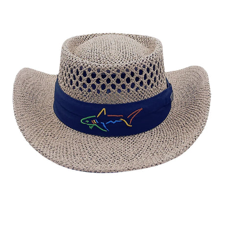 Signature Straw Hat – Breathable, Sun-Protective Golf Style