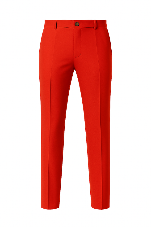GolfEase Stretchable Trouser - Red