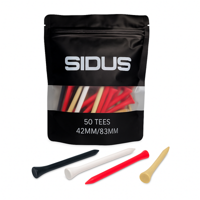 Assorted Bamboo Golf Tees – 42MM & 83MM Eco-Friendly, Durable Performance