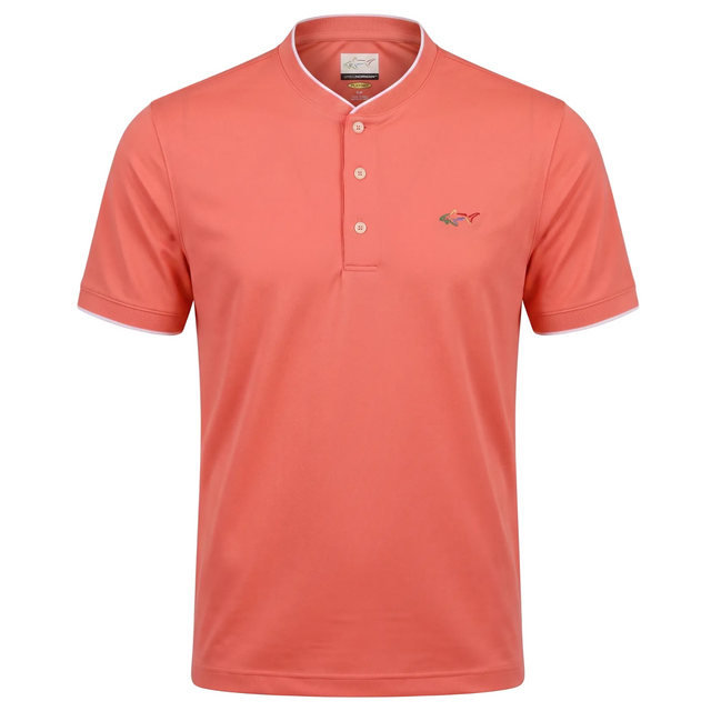 Baseball Collar Micro Pique Shark Polo