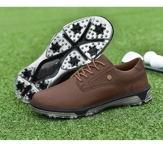 Men’s Premium Spiked Golf Shoes – Lightweight