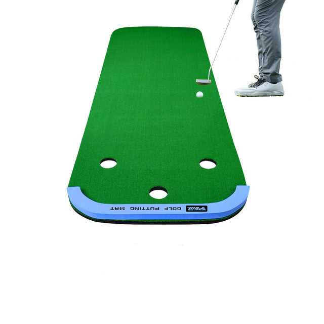 Premium 3 Hole Putting Green Practice Mat