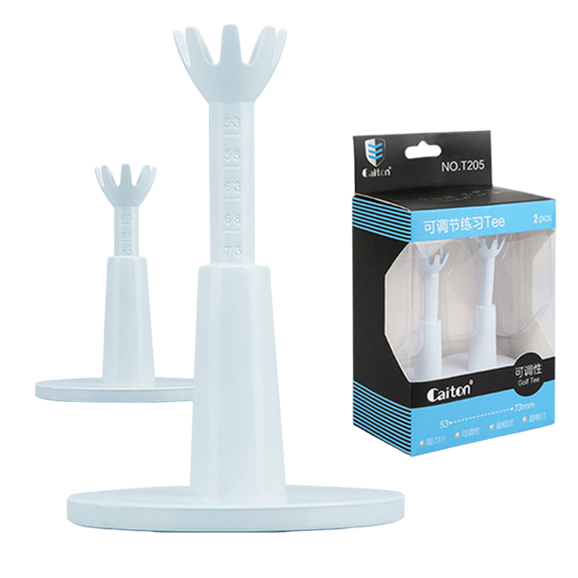 Adjustable Height Soft Rubber Golf Tee