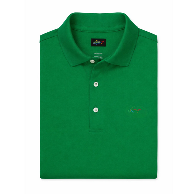 Classic Pique Shark Polo - EverGreen