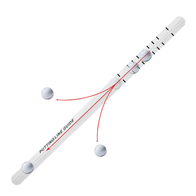 Golf Putting Practice Ruler