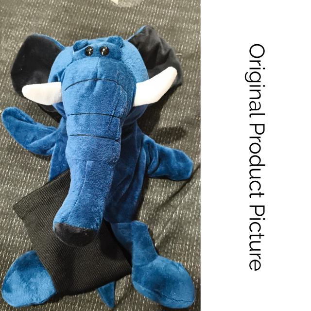 Animal Headcover for Driver/Rescue/Hybrid - Blue Elephant