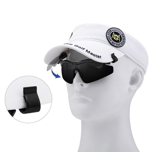 YJ002 Golf Sunglasses with Cap Clip