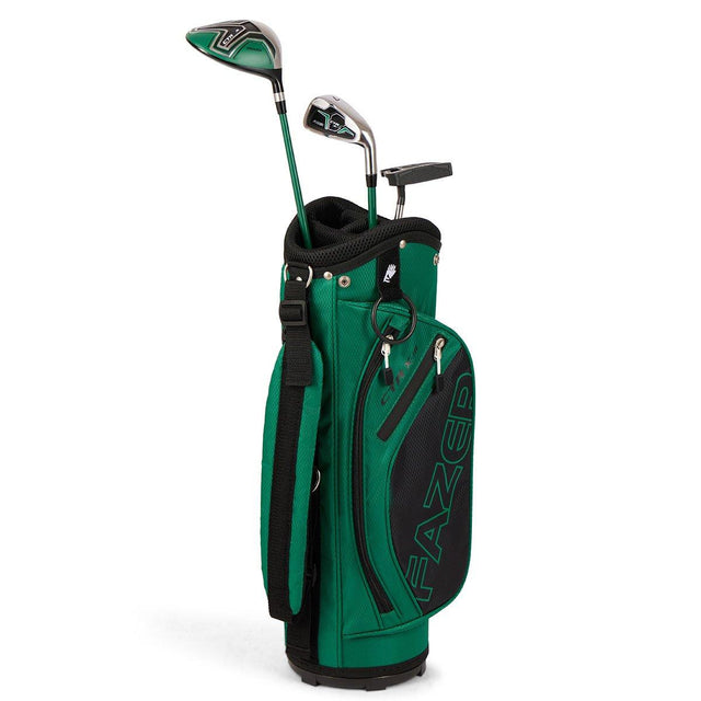 Fazer Junior CTRX Age 3-5 3-Piece Golf Stand Bag Package Set - Green