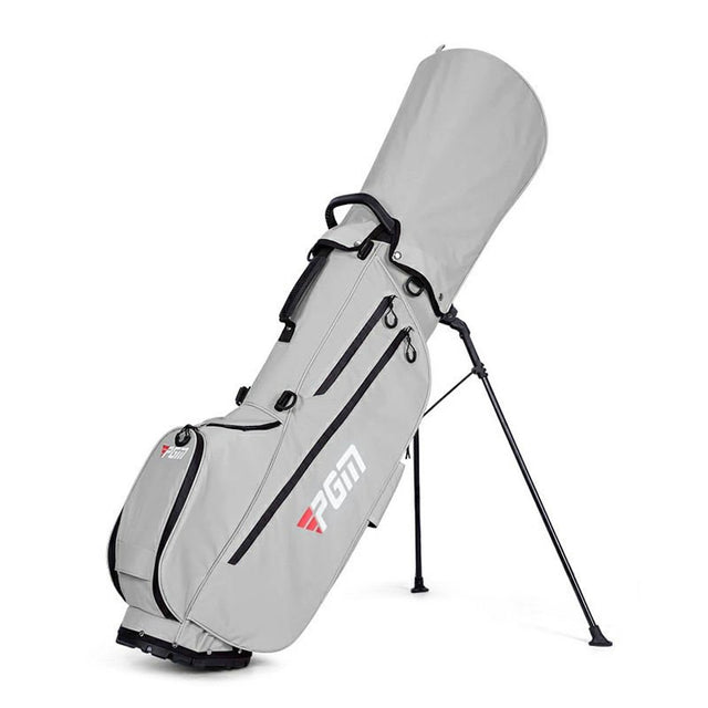 Men's PGM Lightweight Waterproof Golf Stand Bag - Grey