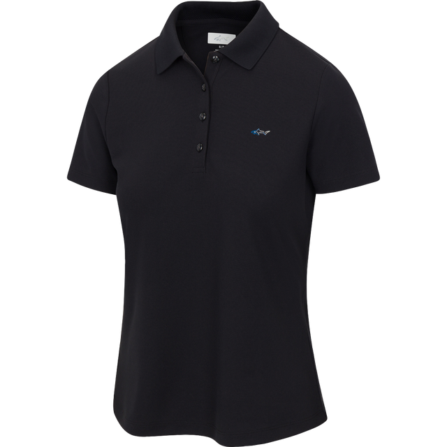 Women's Classic Pique Polo - Black