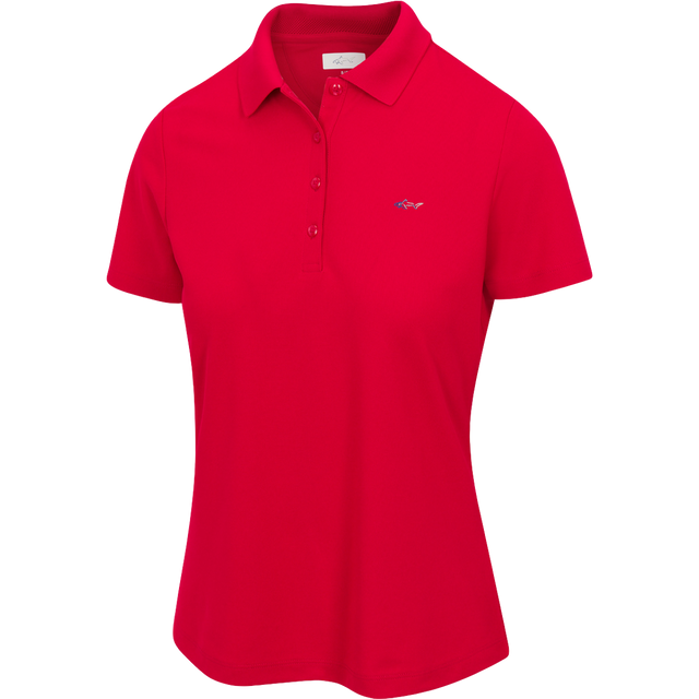 Women's Classic Pique Polo - British Red