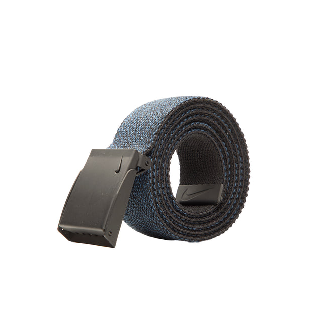 Nike Heathered Reversible Golf Belt – Navy/Black, Dual Style