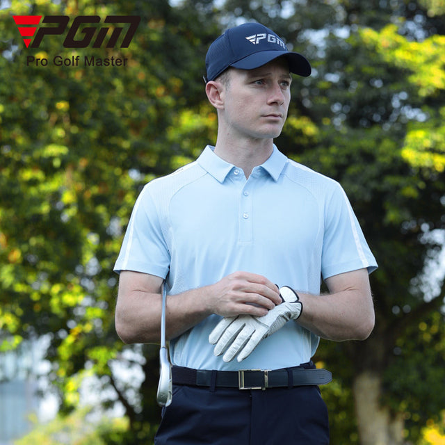 Men's Breathable Quick Dry Antibacterial Polo