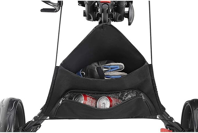 CaddyCruiser ONE Pro One-Click Folding 4-Wheel Golf Push Cart (Trolley)