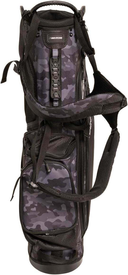 Benross Pro 5.0 Golf Stand Bag - Black Camo (7 Divider)