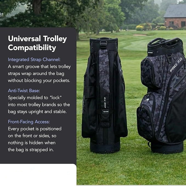 Benross Pro 7.0 Golf Cart Bag - Lightweight With 14-Way Dividers