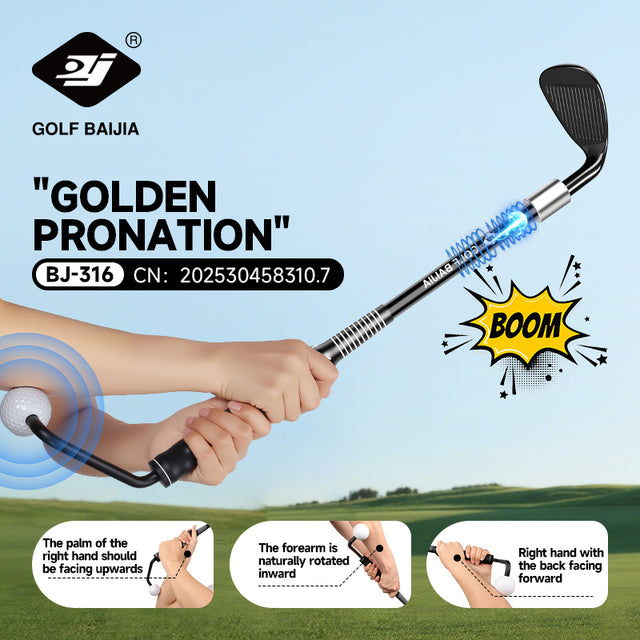 Golf Internal Rotation Swing Trainer-blue Master the Delayed Release of the Swing - Right Hand