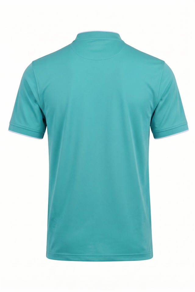 Baseball Collar Micro Pique Shark Polo
