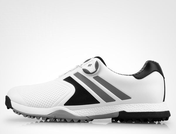 Men's Golf Soft Sole Waterproof Golf Shoes - Grey