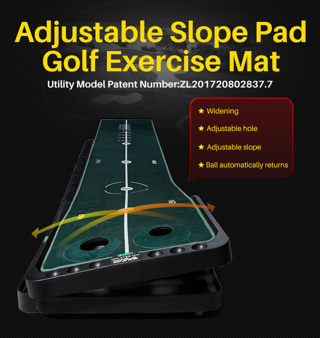 TL010 Golf Putting Trainer – Artificial Grass Mat