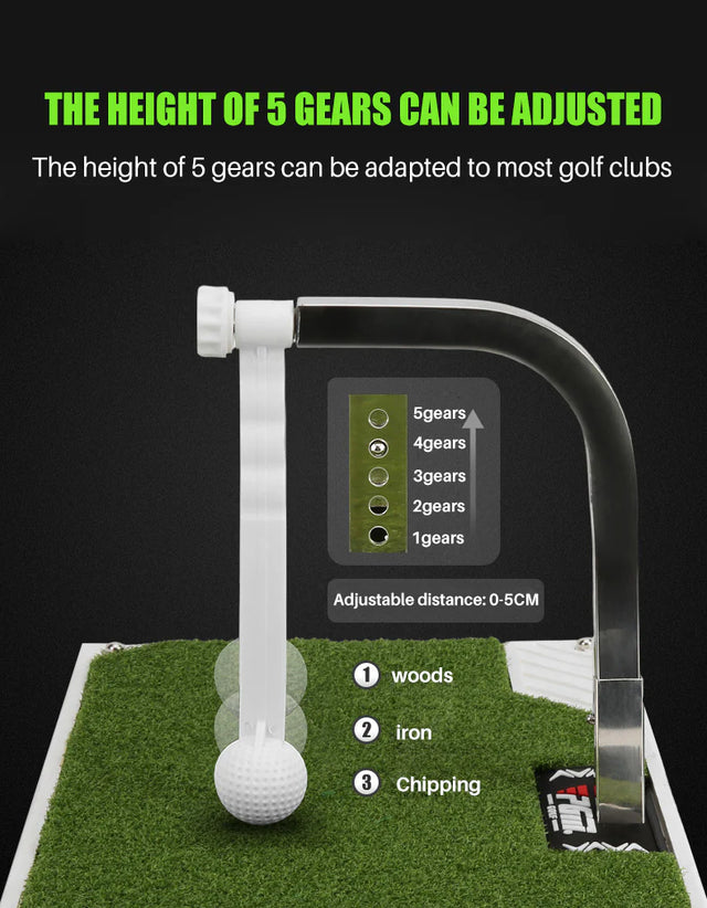 Golf Training Aid Swing Mat Practice