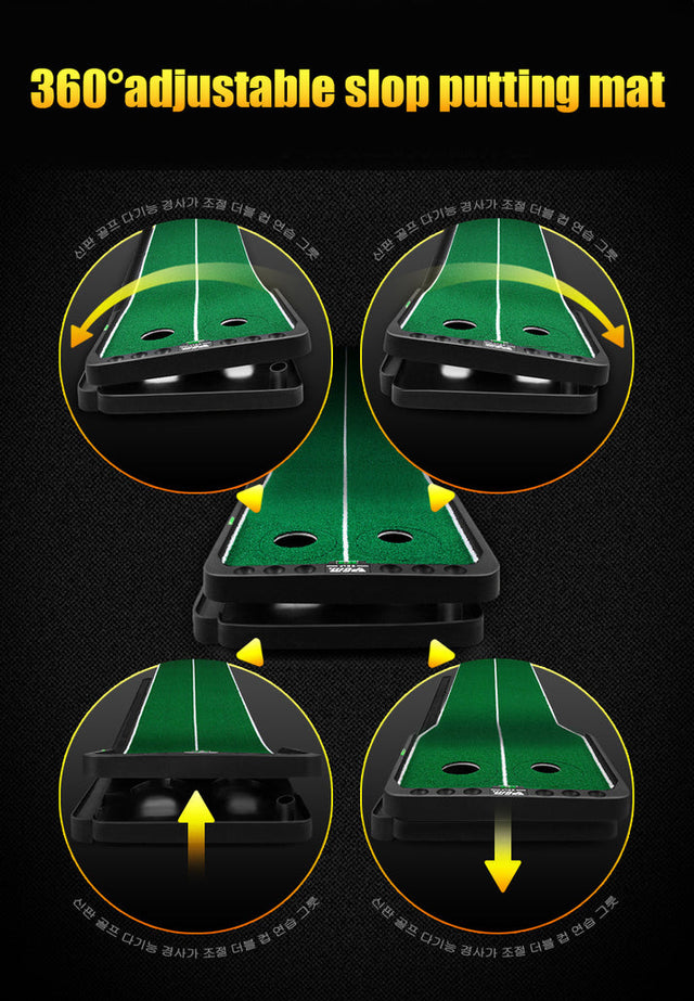 TL010 Golf Putting Trainer – Artificial Grass Mat