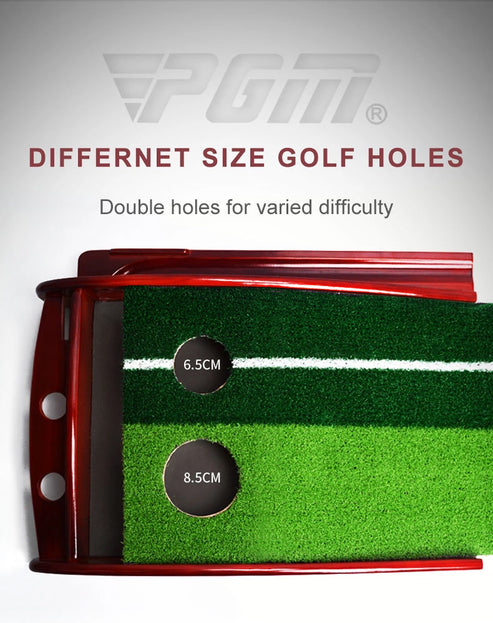 Wooden Golf Indoor Putting (Without Putter and Balls)