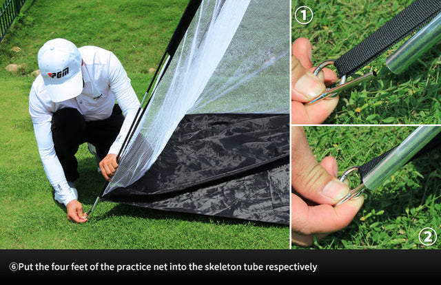 Golf Chipping Net – Portable Indoor/Outdoor Practice Trainer