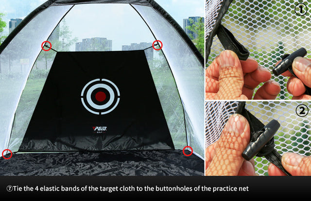 Golf Chipping Net – Portable Indoor/Outdoor Practice Trainer