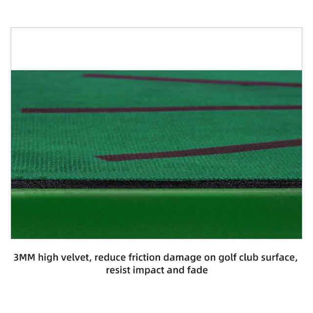 Swing Detection Velvet Impact Hitting Mat