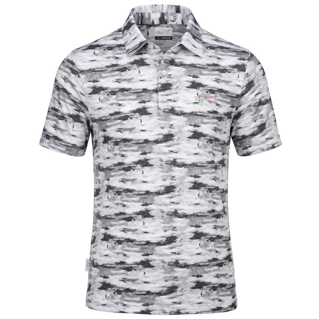 Men's Glacier Camo Golf Polo