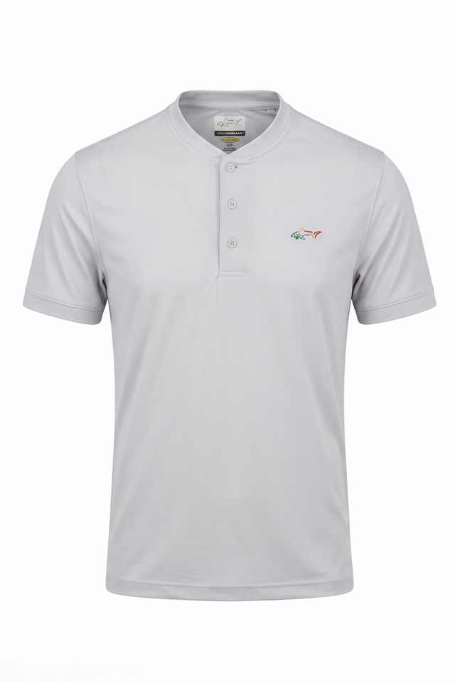 Baseball Collar Micro Pique Shark Polo
