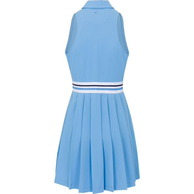 Women's Birdie Pleated Golf Dress - Blue Sail
