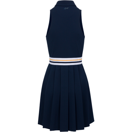 Women's Birdie Pleated Golf Dress - Navy