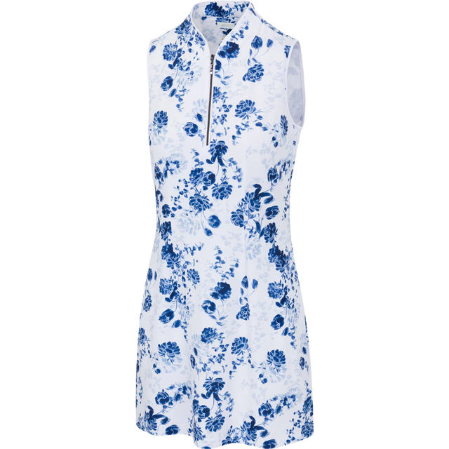 Women's Porcelain Floral Golf Dress