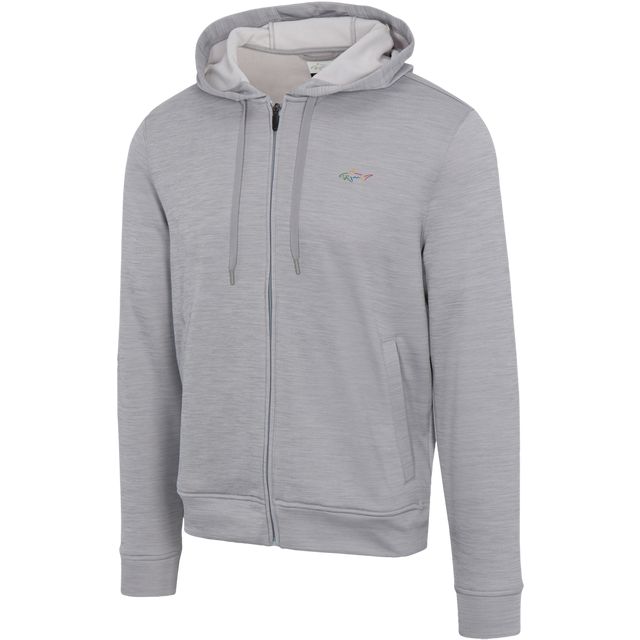 Shark Full-Zip Fleece Golf Hoodie