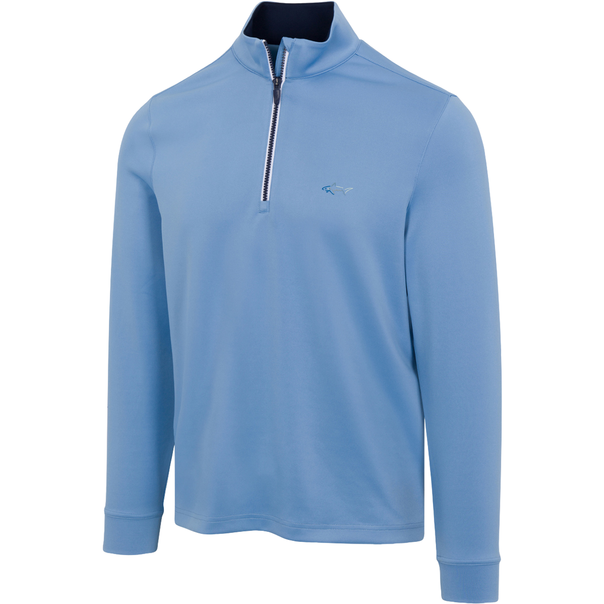 Men's "K174" Blue-Cloud Coastal Tech Quarter Zip