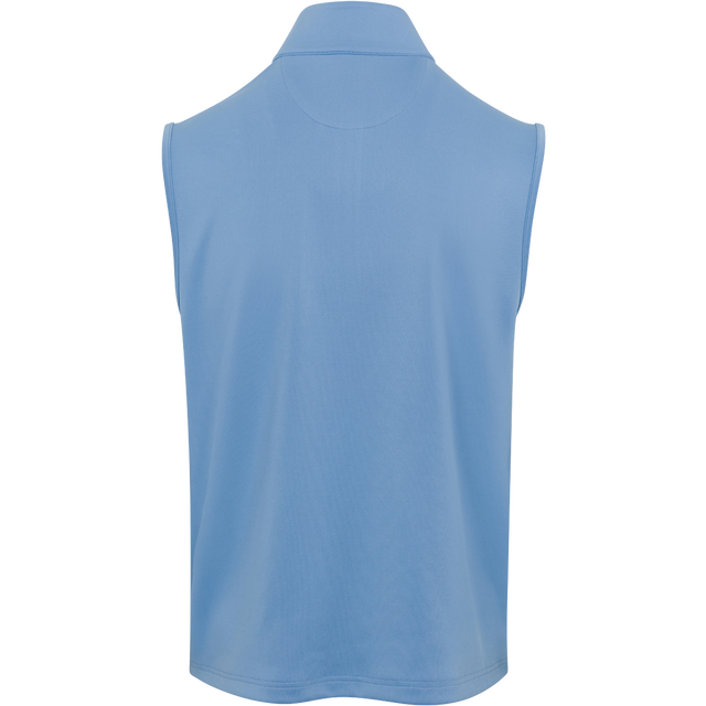 Coastal Tech Vest – Stretch, Midweight Layer (Blue Cloud)