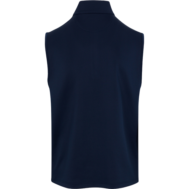 Coastal Tech Vest – Stretch, Midweight Layer (Navy)