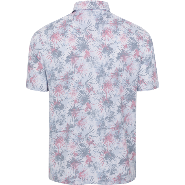 ML75 Ventilated Fireworks Polo - White