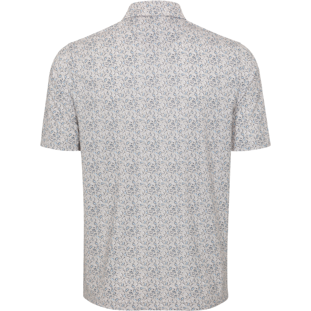Men's ML75 Biscotti Printed Stretch Golf Polo