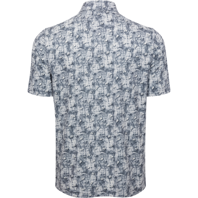 Men's Ventilated Golf Flag Polo