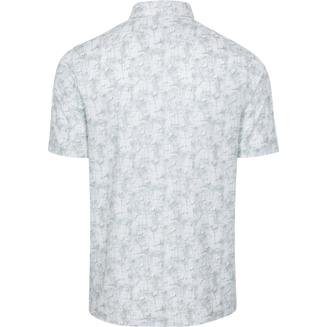 Men's Ventilated Golf Flag Polo