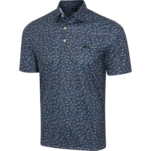 Men's ML75 Shark Frenzy Golf Polo