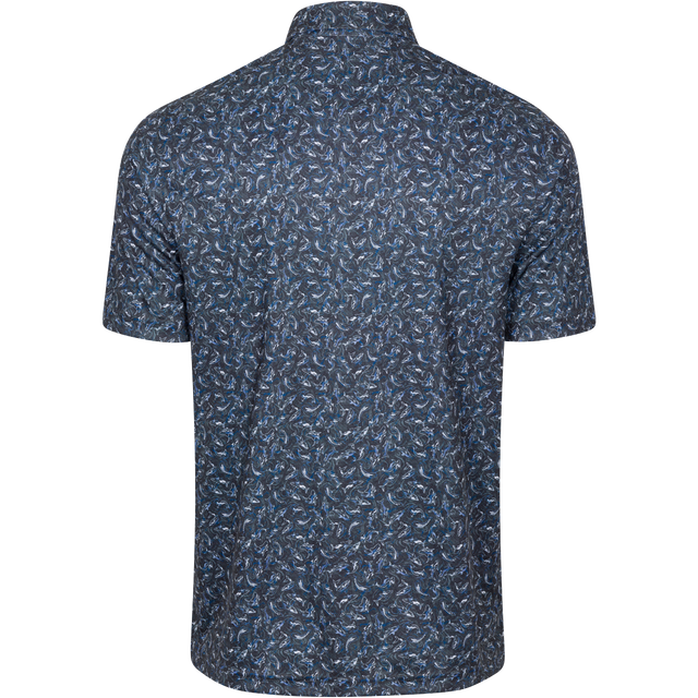 Men's ML75 Shark Frenzy Golf Polo