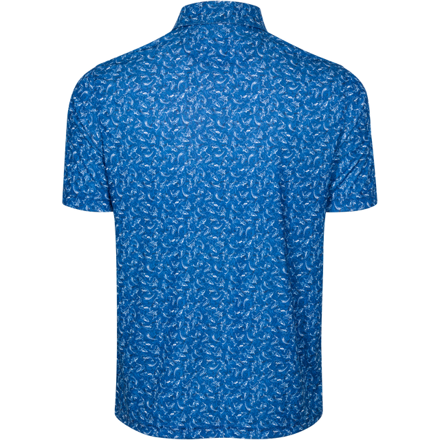 Men's ML75 Shark Frenzy Golf Polo