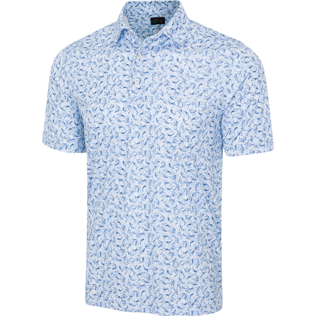 Men's ML75 Shark Frenzy Golf Polo